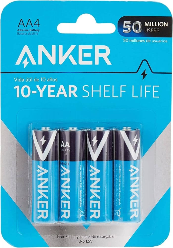 Anker AA Alkaline Batteries 4-Pack Anker AA Alkaline Batteries 4-Pack